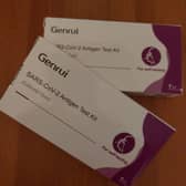 Two specific batches of Genrui antigen tests have been recalled
