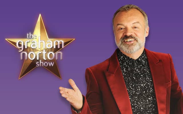 Guests revealed for this week's Graham Norton Show on BBC One