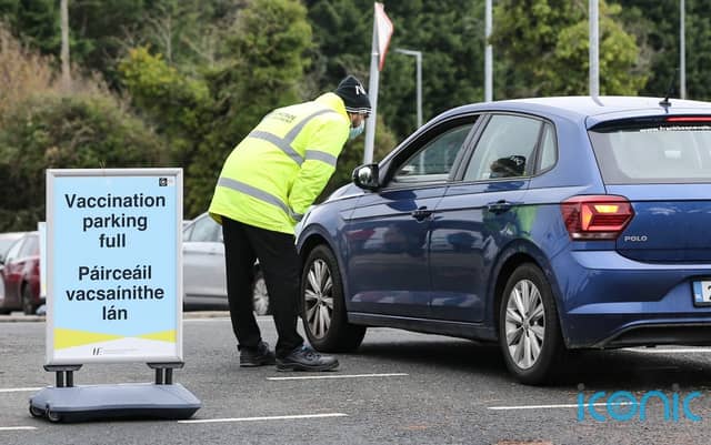 There are 18 walk-in vaccination centres open across the country today, with many experiencing long queues.