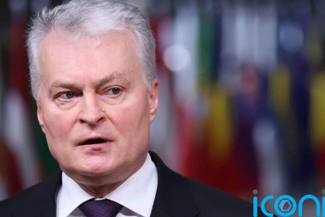 Lithuanian President Gitanas Nauseda said the EU should not underestimate the threat Russia’s troop build-up poses, adding that he sees Moscow’s actions as creating the worst security situation since the collapse of the Soviet Union.