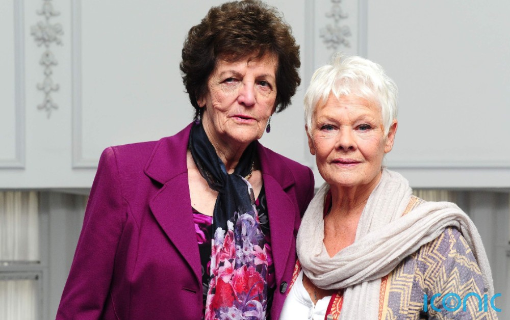 Philomena Lee with Dame Judi Dench