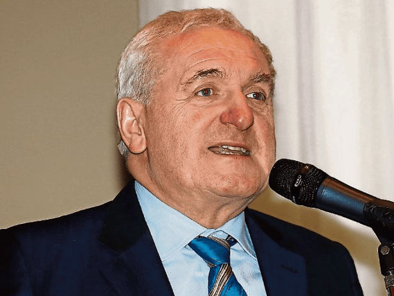 File pic: Former Taoiseach Bertie Ahern