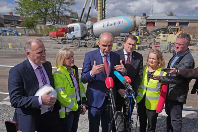 Speaking to reporters in Dublin, he said: “We want this war to end because wars of this kind create shocks.