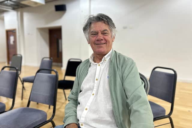 Mr Hutch, who has been described in court as the patriarchal figurehead of the Hutch criminal organisation, attended a public meeting on Wednesday evening calling for more support for children with special educational needs.