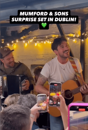 Video via Instagram @universalmusicireland