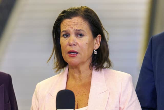 Ms McDonald also accused the Taoiseach of taking a “laissez-faire” approach and hoping others “will sort this out”.