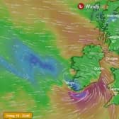 LIVE: Watch Hurricane Lorenzo as it moves towards Ireland across the Atlantic Ocean