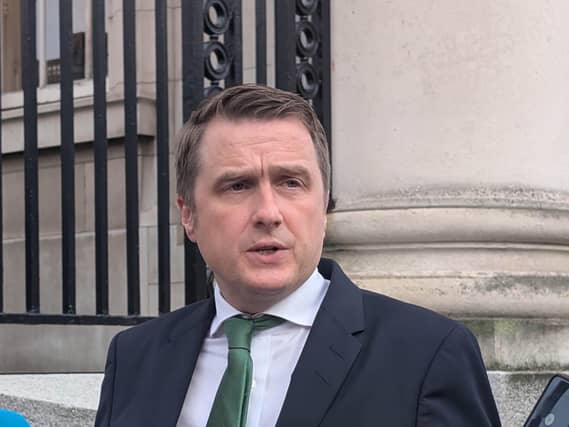 Housing Minister James Browne