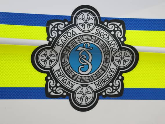 A Garda vehicle