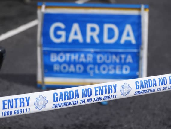 Garda crime scene