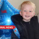 The late Peter Mulcaire, 2, pictured as he prepared to start his first day of preschool during the week