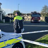 Emergency Services at the scene of an overnight fire in the Birchwood estate in Waterford City