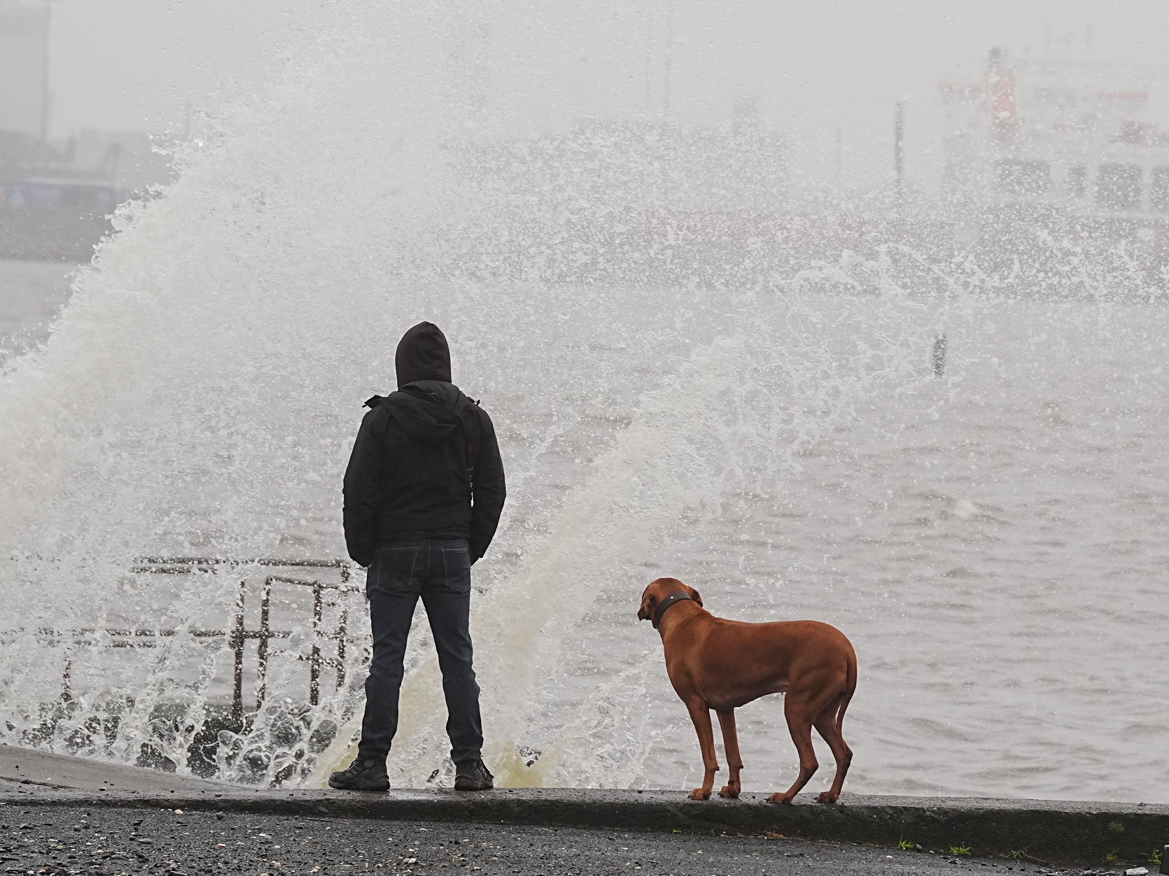 Winter weather in Dublin