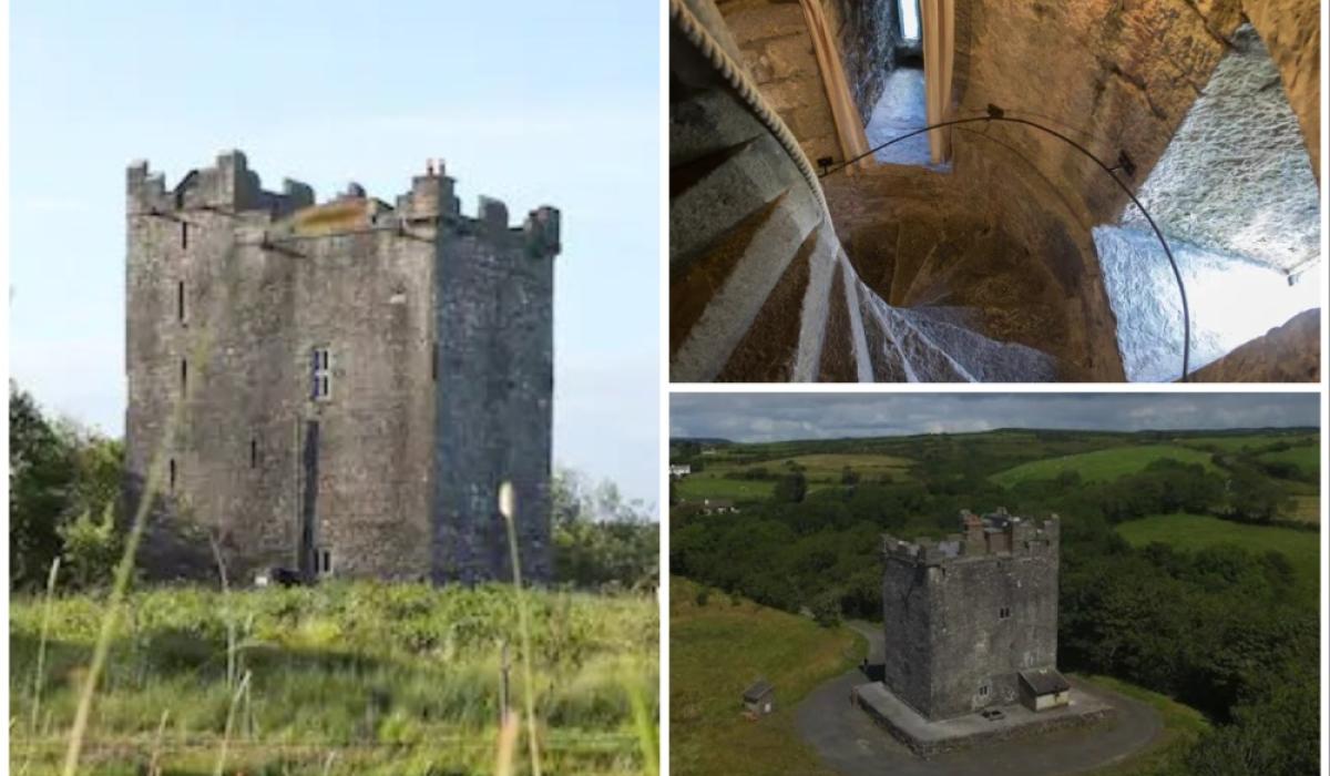 In pictures: Clare castle with stunning spiral staircase available to book  on Airbnb - Page 1 of 12 - Clare Live