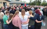 Hundreds gather at vigil for Clare mother and children killed in Fermanagh shooting