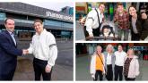 PICTURES: Excitement at Shannon Airport as boxing hero Katie Taylor makes flying visit