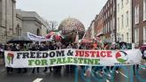 Student tells Dublin protest that leaving family in Gaza was &lsquo;hardest decision&rsquo;