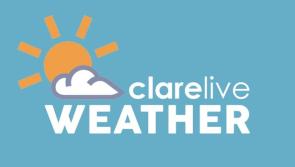 Clare Weather: Wednesday, August 24, 2022