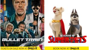 DC League of Super Pets and Bullet Train hit Omniplex Clare this week - news, reviews and trailers