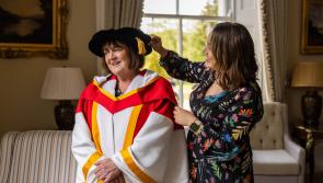 Two trailblazers receive honorary doctorate for  'outstanding contribution' to society
