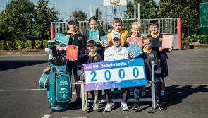 Golfer Leona Maguire teams up with KPMG to deliver hundreds of library books to Clare schools