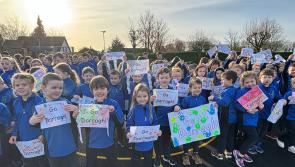 Huge excitement at Clare national school as RTÉ cameras make a visit 