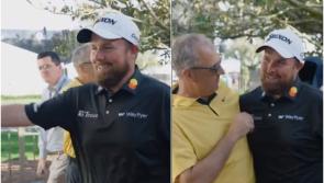WATCH: Shane Lowry's touching moment with Scottie Scheffler's family after PGA Tour loss