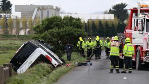 'Miracle' as schoolchildren escape serious injuries after bus crashes into ditch