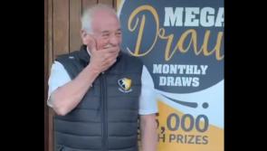 WATCH: Hilarious scenes as Clonlara GAA club draw sees two organisers win big prizes 