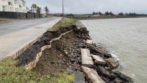 ALERT: Road closure in west Clare after part of sea wall collapses during Storm &Eacute;owyn