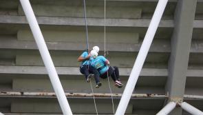 Love is in the air as Clare couple get engaged during abseil in Limerick 
