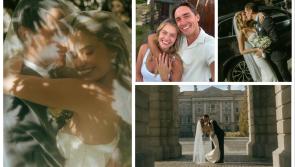 PICTURES: Greg O'Shea shares first snaps of 'intimate, emotional' wedding to model fianc&eacute;e