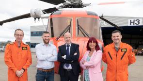 Shannon-based Coast Guard helicopter announces new charity partnership