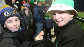 PICTURES: Clare and Limerick hurling fans out in force for opening fixture of the season