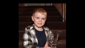 Clare schoolboy awarded for his bravery during medical emergency at his home