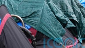 Asylum seeker encampment forms on bank of Dublin&rsquo;s Grand Canal