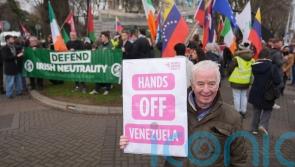 Anti-US rally met by Venezuelan counter-protesters in Dublin