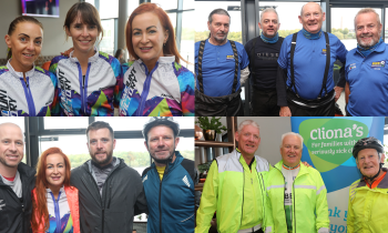 PICTURES: Cyclists make their way to Clare to raise much-needed funds for local charities