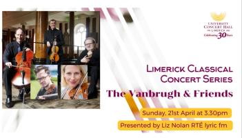 University Concert Hall welcomes the acclaimed string quintet The Vanbrugh & Friends this weekend