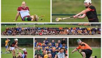 PICTURES: Clare Dads & Lads of all shapes and ages puck it on the line at national GAA blitz