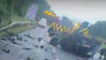 Investigation underway after engine 'ripped' from car in high-speed collision in Clare