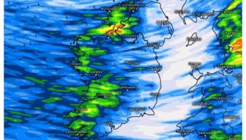 Met Éireann warns of heavy rain and even spot flooding in washout weekend forecast
