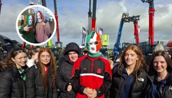 Sales of tricolour balaclavas soar at the National Ploughing Championships in Tullamore