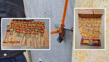 Clare gardai seize large amount of illegal fireworks during searches of several properties
