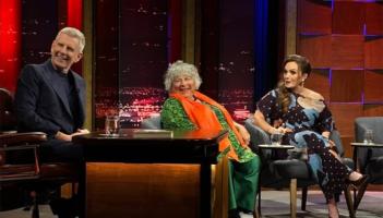 'One of a kind’: Miriam Margolyes delights Late Late Show viewers with candid chat