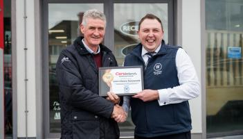 Popular Clare car dealership celebrates winning prestigious automotive award