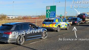 Three-in-one! Clare gardai seize multiple cars after being 'flagged down' by concerned citizen