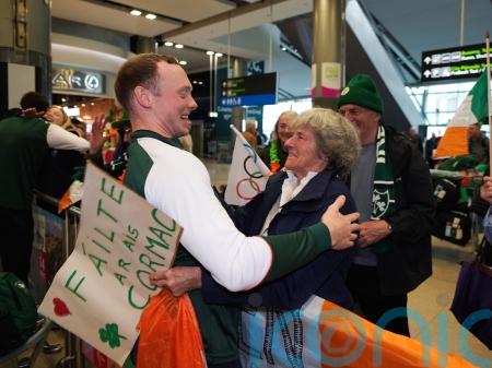 Irish athletes welcomed home from Winter Olympics