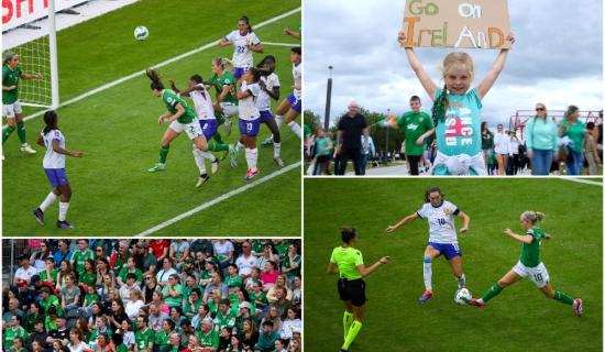 IN PICTURES: Irish celebrations as the girls in green win big against France