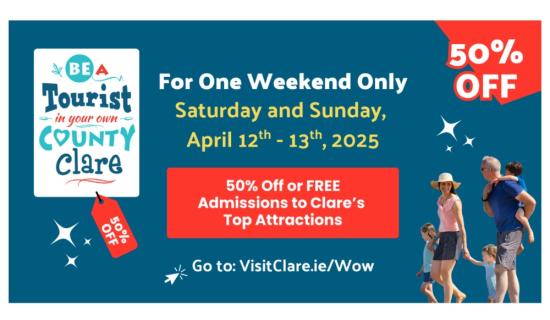 Discover The Banner for Less - Innovative tourism campaign kickstarts Clare&rsquo;s 2025 tourist season